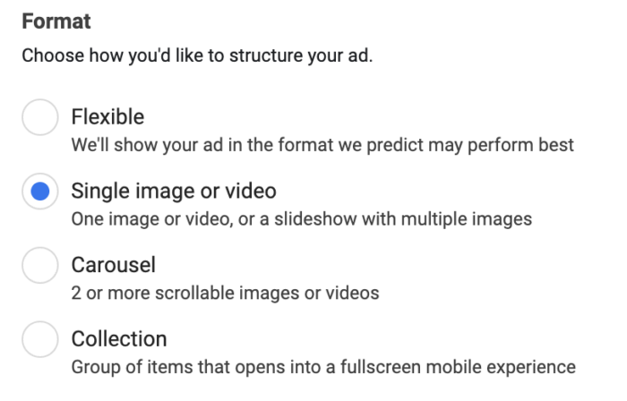 Flexible Format Creative Optimization